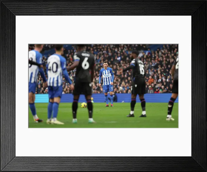 Framed Print : Brighton and Hove Albion v Crystal Palace Premier League 04FEB24 Framed Print : Brighton and Hove Albion v Crystal Palace Premier League 04FEB24