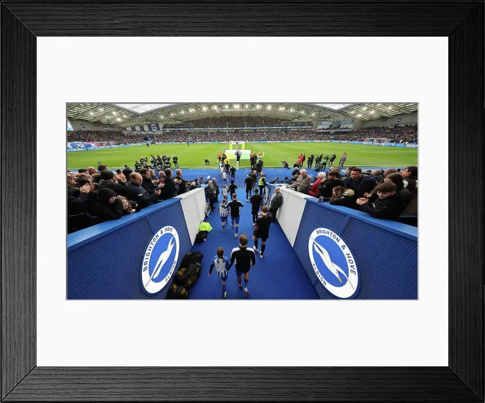 Framed Print : Brighton and Hove Albion v Crystal Palace Premier League 04FEB24 Framed Print : Brighton and Hove Albion v Crystal Palace Premier League 04FEB24