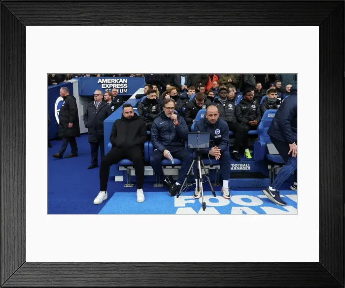 Framed Print : Brighton and Hove Albion v Crystal Palace Premier League 04FEB24 Framed Print : Brighton and Hove Albion v Crystal Palace Premier League 04FEB24