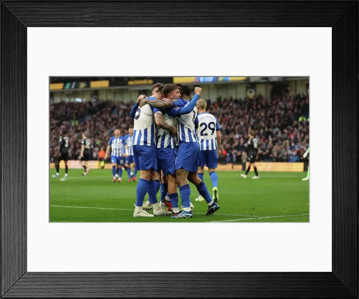 Framed Print : Brighton and Hove Albion v Crystal Palace Premier League 04FEB24 Framed Print : Brighton and Hove Albion v Crystal Palace Premier League 04FEB24
