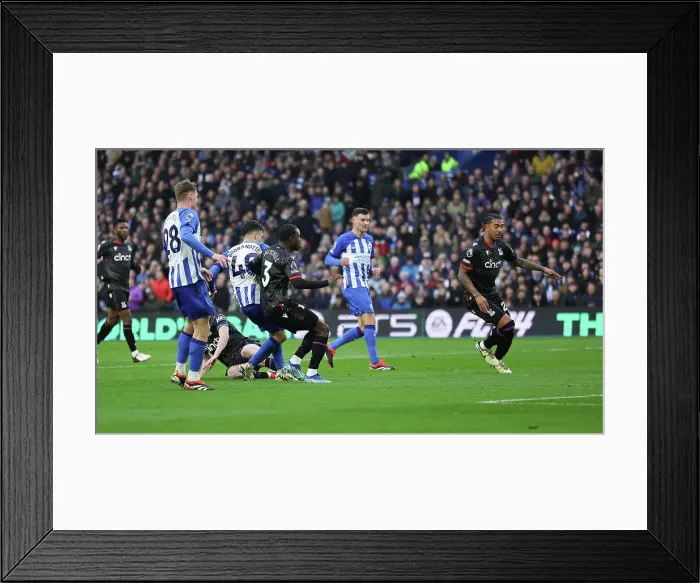 Framed Print : Brighton and Hove Albion v Crystal Palace Premier League 04FEB24 Framed Print : Brighton and Hove Albion v Crystal Palace Premier League 04FEB24