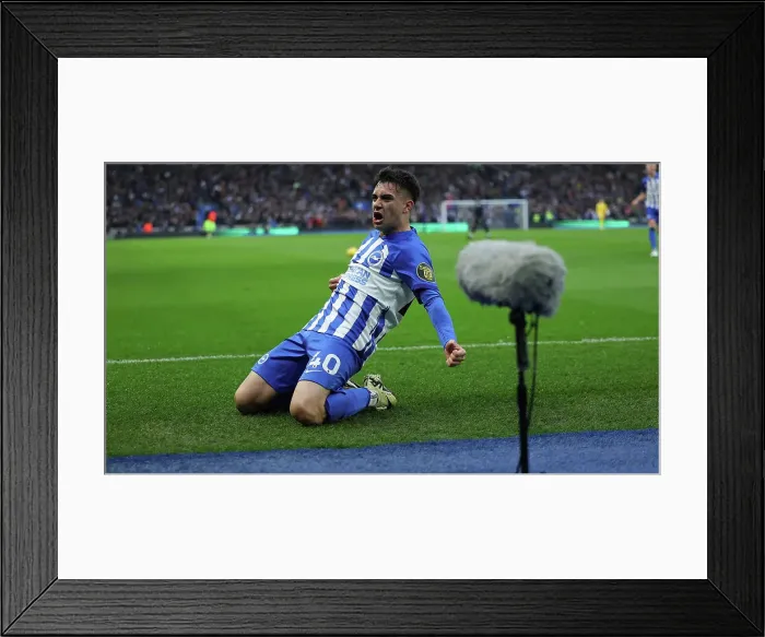 Framed Print : Brighton and Hove Albion v Crystal Palace Premier League 04FEB24 Framed Print : Brighton and Hove Albion v Crystal Palace Premier League 04FEB24