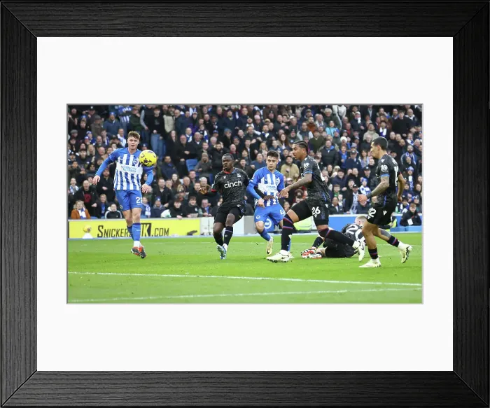 Framed Print : Brighton and Hove Albion v Crystal Palace Premier League 04FEB24 Framed Print : Brighton and Hove Albion v Crystal Palace Premier League 04FEB24