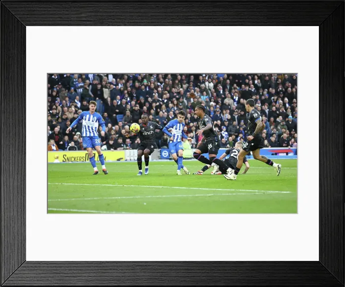 Framed Print : Brighton and Hove Albion v Crystal Palace Premier League 04FEB24 Framed Print : Brighton and Hove Albion v Crystal Palace Premier League 04FEB24