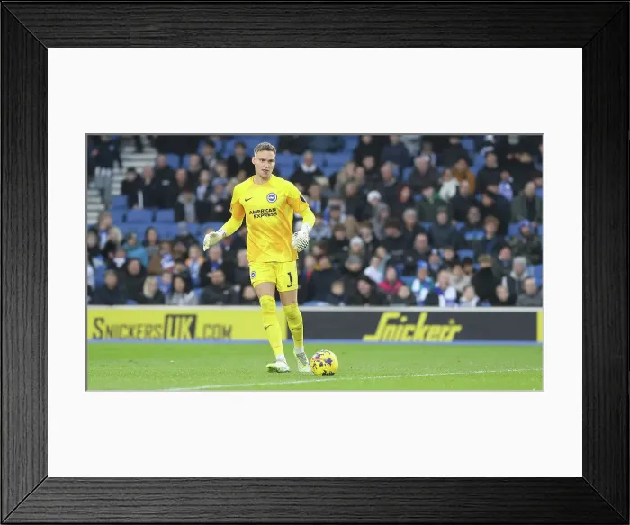 Framed Print : Brighton and Hove Albion v Crystal Palace Premier League 04FEB24 Framed Print : Brighton and Hove Albion v Crystal Palace Premier League 04FEB24