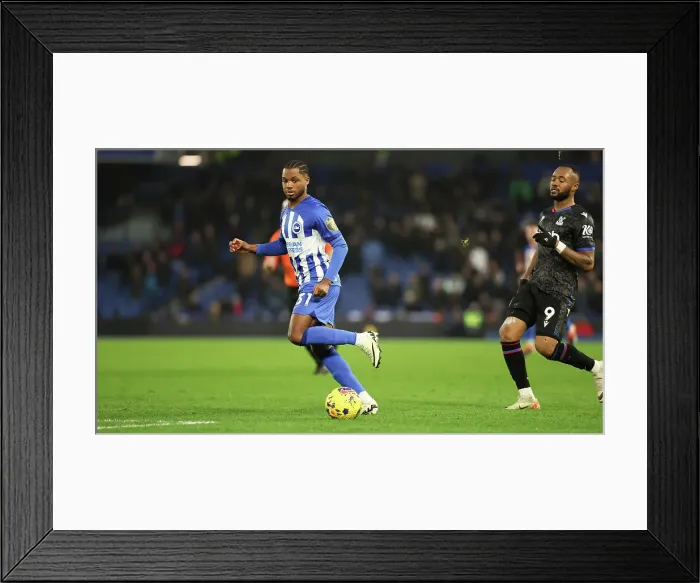 Framed Print : Brighton and Hove Albion v Crystal Palace Premier League 04FEB24 Framed Print : Brighton and Hove Albion v Crystal Palace Premier League 04FEB24