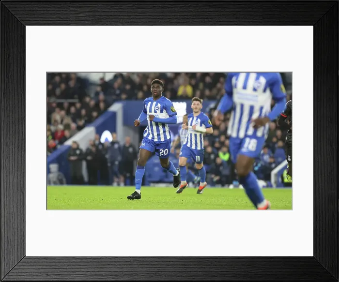 Framed Print : Brighton and Hove Albion v Crystal Palace Premier League 04FEB24 Framed Print : Brighton and Hove Albion v Crystal Palace Premier League 04FEB24