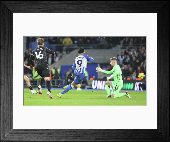 Framed Print : Brighton and Hove Albion v Crystal Palace Premier League 04FEB24 Framed Print : Brighton and Hove Albion v Crystal Palace Premier League 04FEB24