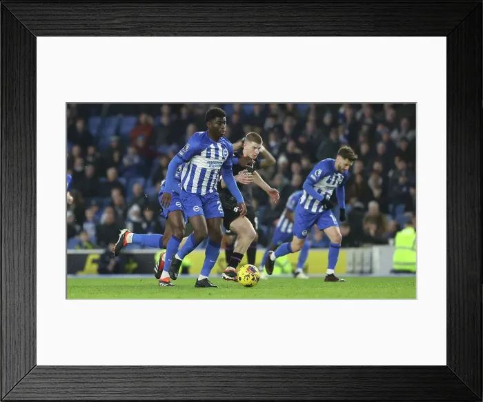 Framed Print : Brighton and Hove Albion v Crystal Palace Premier League 04FEB24 Framed Print : Brighton and Hove Albion v Crystal Palace Premier League 04FEB24