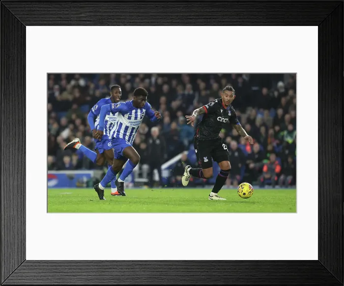 Framed Print : Brighton and Hove Albion v Crystal Palace Premier League 04FEB24 Framed Print : Brighton and Hove Albion v Crystal Palace Premier League 04FEB24