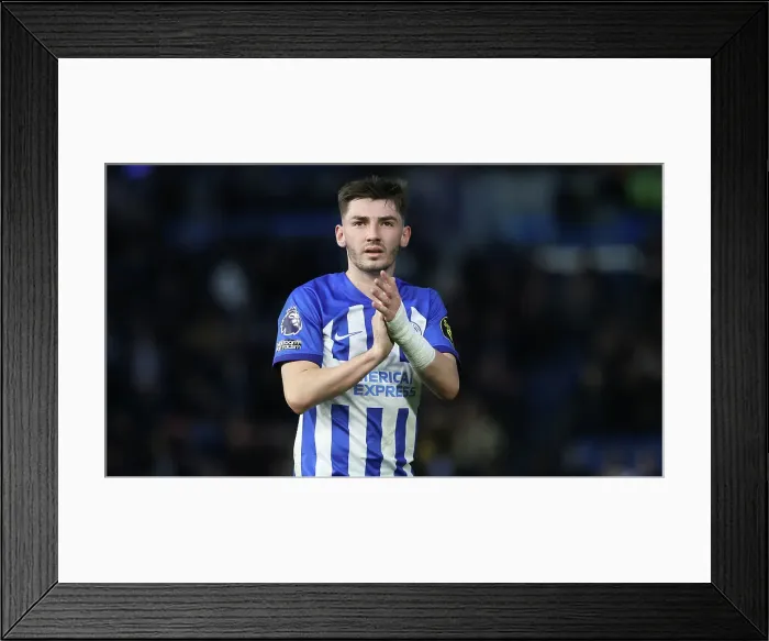 Framed Print : Brighton and Hove Albion v Crystal Palace Premier League 04FEB24 Framed Print : Brighton and Hove Albion v Crystal Palace Premier League 04FEB24