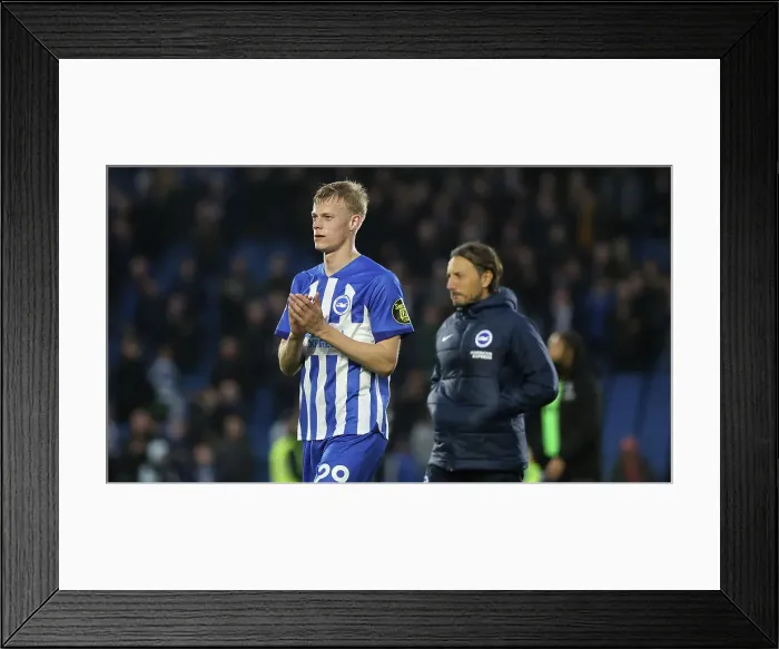 Framed Print : Brighton and Hove Albion v Crystal Palace Premier League 04FEB24 Framed Print : Brighton and Hove Albion v Crystal Palace Premier League 04FEB24