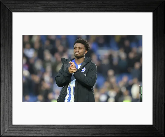 Framed Print : Brighton and Hove Albion v Crystal Palace Premier League 04FEB24 Framed Print : Brighton and Hove Albion v Crystal Palace Premier League 04FEB24