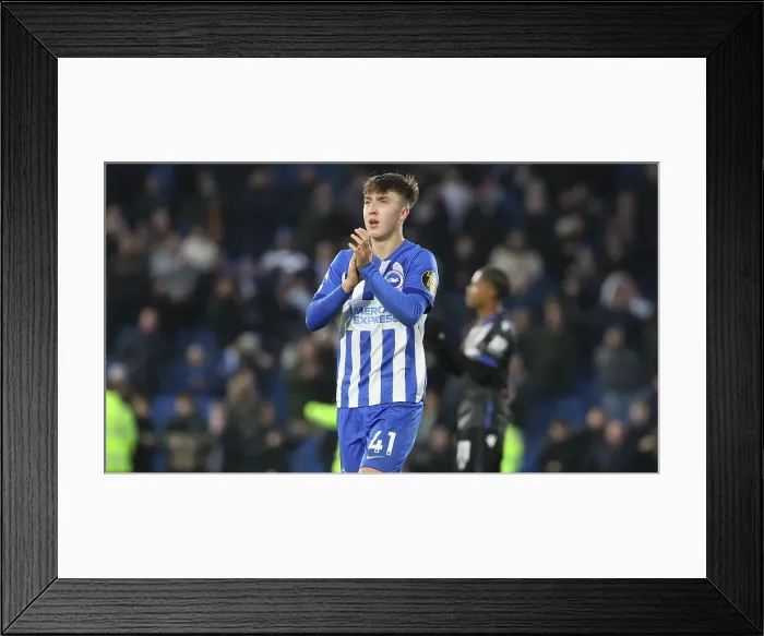 Framed Print : Brighton and Hove Albion v Crystal Palace Premier League 04FEB24 Framed Print : Brighton and Hove Albion v Crystal Palace Premier League 04FEB24