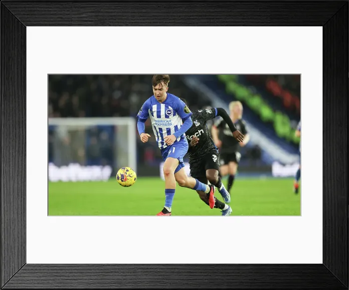 Framed Print : Brighton and Hove Albion v Crystal Palace Premier League 04FEB24 Framed Print : Brighton and Hove Albion v Crystal Palace Premier League 04FEB24
