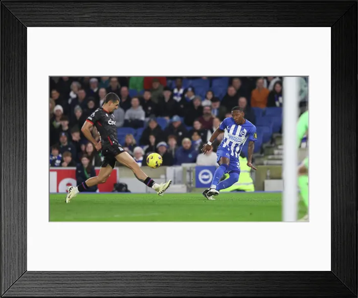 Framed Print : Brighton and Hove Albion v Crystal Palace Premier League 04FEB24 Framed Print : Brighton and Hove Albion v Crystal Palace Premier League 04FEB24