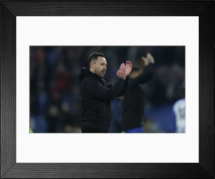 Framed Print : Brighton and Hove Albion v Crystal Palace Premier League 04FEB24 Framed Print : Brighton and Hove Albion v Crystal Palace Premier League 04FEB24