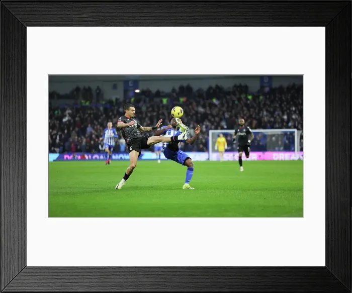 Framed Print : Brighton and Hove Albion v Crystal Palace Premier League 04FEB24 Framed Print : Brighton and Hove Albion v Crystal Palace Premier League 04FEB24