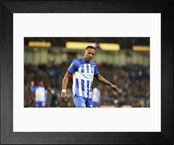Framed Print : Brighton and Hove Albion v Crystal Palace Premier League 04FEB24 Framed Print : Brighton and Hove Albion v Crystal Palace Premier League 04FEB24