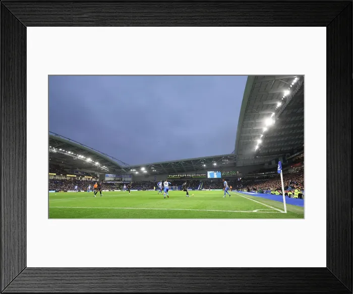 Framed Print : Brighton and Hove Albion v Crystal Palace Premier League 04FEB24 Framed Print : Brighton and Hove Albion v Crystal Palace Premier League 04FEB24