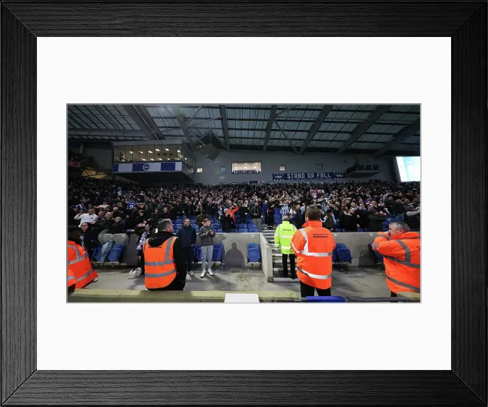 Framed Print : Brighton and Hove Albion v Crystal Palace Premier League 04FEB24 Framed Print : Brighton and Hove Albion v Crystal Palace Premier League 04FEB24