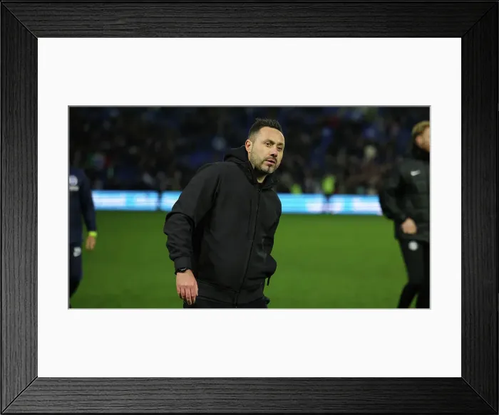 Framed Print : Brighton and Hove Albion v Crystal Palace Premier League 04FEB24 Framed Print : Brighton and Hove Albion v Crystal Palace Premier League 04FEB24