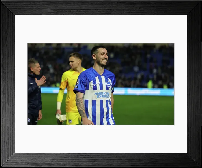 Framed Print : Brighton and Hove Albion v Crystal Palace Premier League 04FEB24 Framed Print : Brighton and Hove Albion v Crystal Palace Premier League 04FEB24