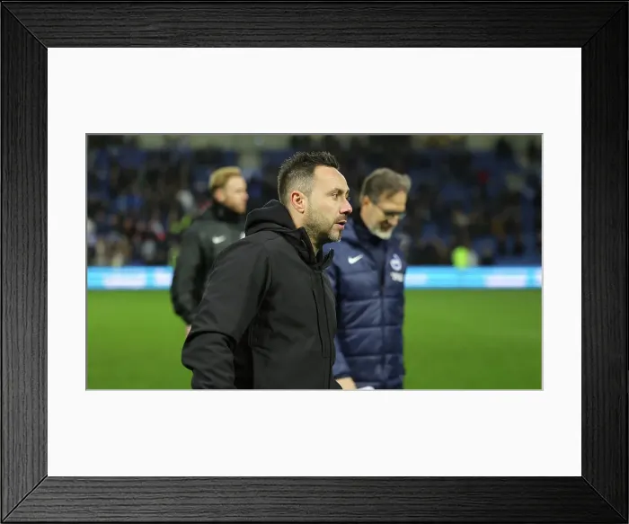 Framed Print : Brighton and Hove Albion v Crystal Palace Premier League 04FEB24 Framed Print : Brighton and Hove Albion v Crystal Palace Premier League 04FEB24
