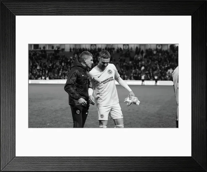 Framed Print : Brighton and Hove Albion v Crystal Palace Premier League 04FEB24 Framed Print : Brighton and Hove Albion v Crystal Palace Premier League 04FEB24