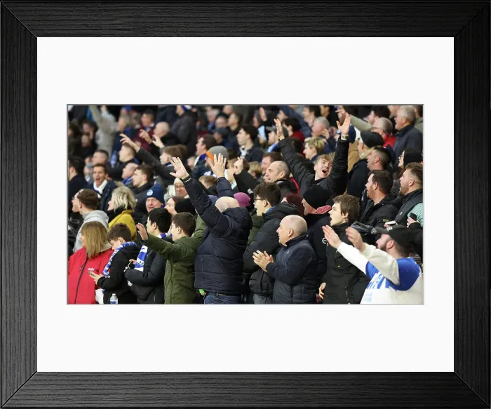 Framed Print : Brighton and Hove Albion v Crystal Palace Premier League 04FEB24 Framed Print : Brighton and Hove Albion v Crystal Palace Premier League 04FEB24