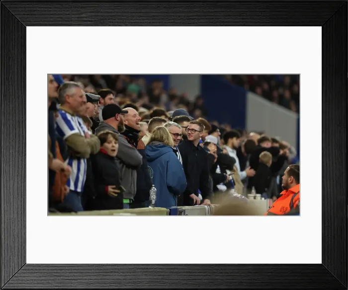 Framed Print : Brighton and Hove Albion v Crystal Palace Premier League 04FEB24 Framed Print : Brighton and Hove Albion v Crystal Palace Premier League 04FEB24