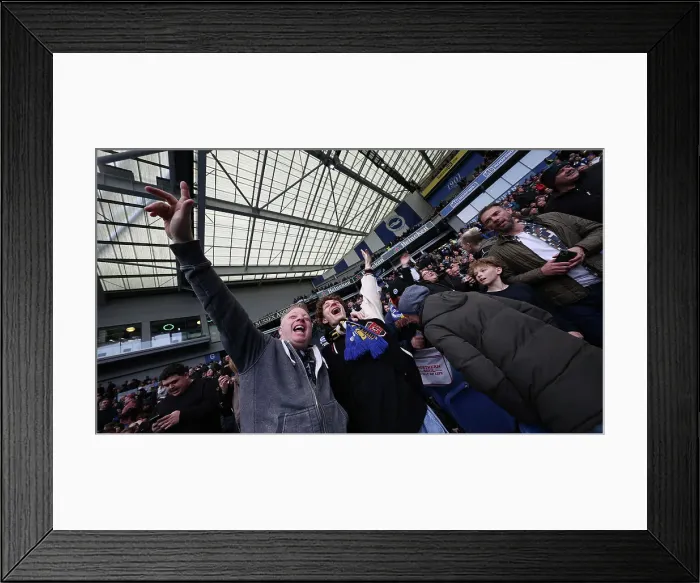 Framed Print : Brighton and Hove Albion v Crystal Palace Premier League 04FEB24 Framed Print : Brighton and Hove Albion v Crystal Palace Premier League 04FEB24