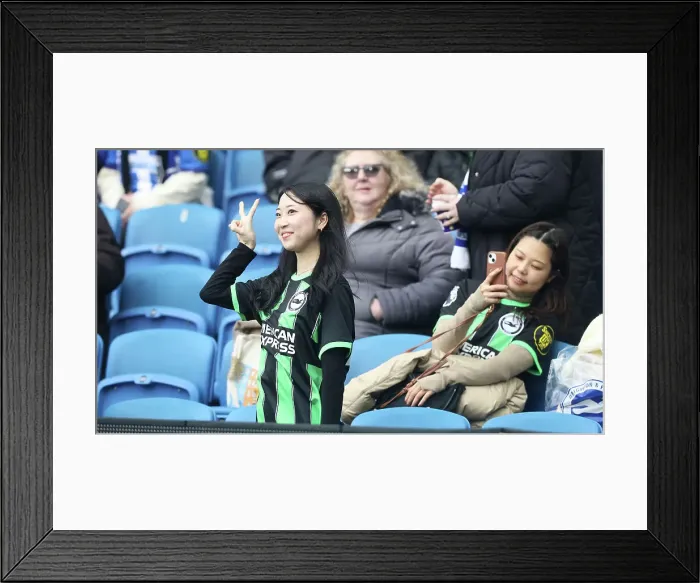 Framed Print : Brighton and Hove Albion v Crystal Palace Premier League 04FEB24 Framed Print : Brighton and Hove Albion v Crystal Palace Premier League 04FEB24