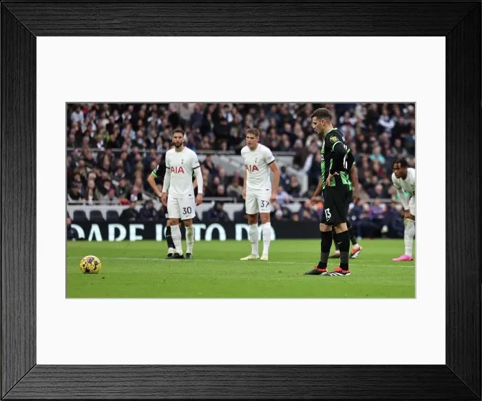 Framed Print : Tottenham Hotspur v Brighton and Hove Albion Premier League 10FEB24