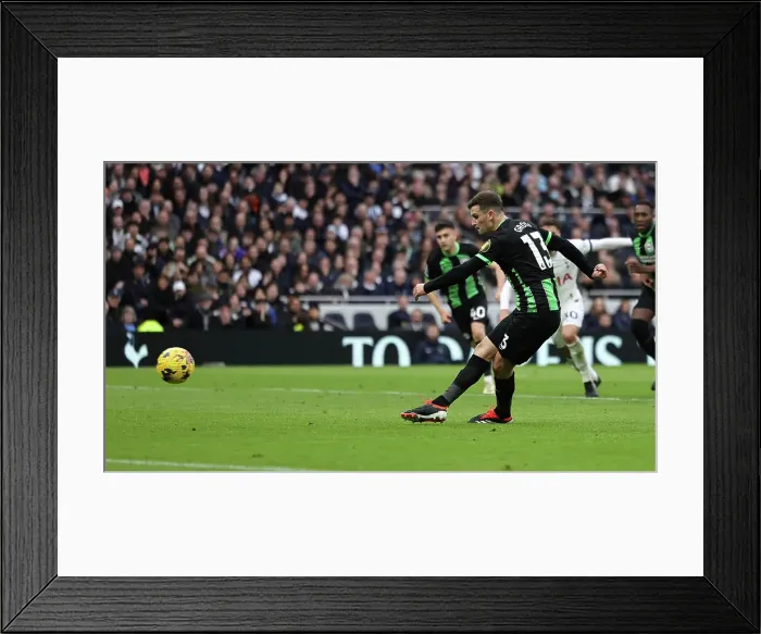 Framed Print : Tottenham Hotspur v Brighton and Hove Albion Premier League 10FEB24 Framed Print : Tottenham Hotspur v Brighton and Hove Albion Premier League 10FEB24