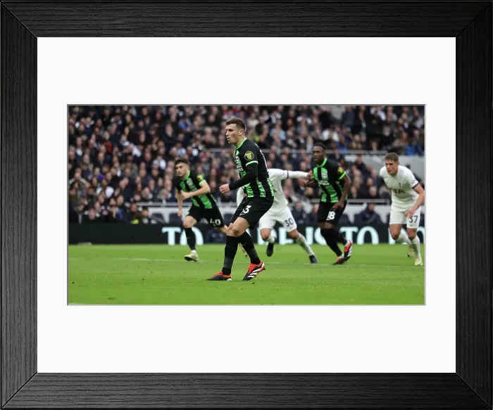 Framed Print : Tottenham Hotspur v Brighton and Hove Albion Premier League 10FEB24