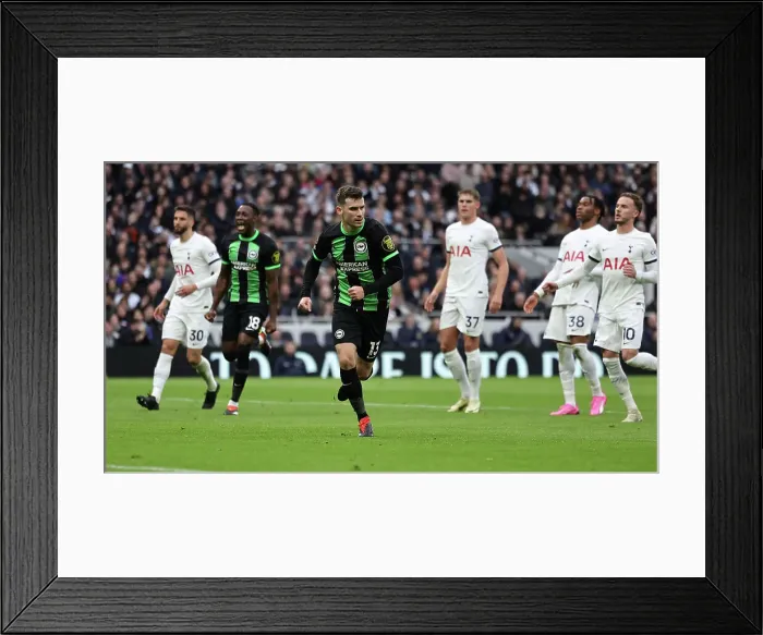 Framed Print : Tottenham Hotspur v Brighton and Hove Albion Premier League 10FEB24 Framed Print : Tottenham Hotspur v Brighton and Hove Albion Premier League 10FEB24