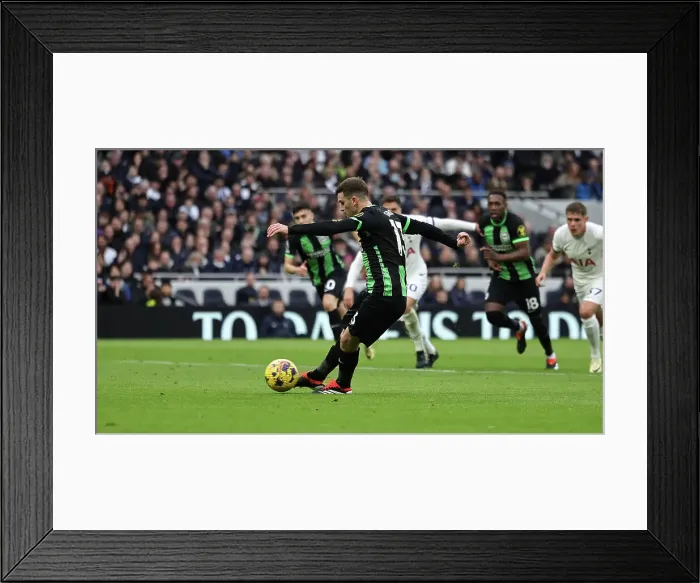 Framed Print : Tottenham Hotspur v Brighton and Hove Albion Premier League 10FEB24 Framed Print : Tottenham Hotspur v Brighton and Hove Albion Premier League 10FEB24