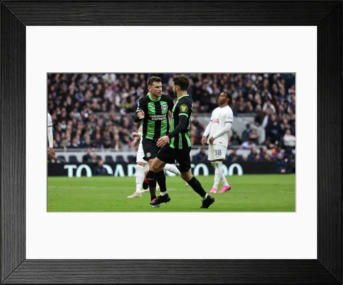 Framed Print : Tottenham Hotspur v Brighton and Hove Albion Premier League 10FEB24