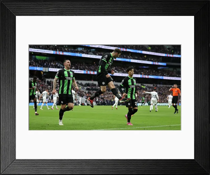 Framed Print : Tottenham Hotspur v Brighton and Hove Albion Premier League 10FEB24 Framed Print : Tottenham Hotspur v Brighton and Hove Albion Premier League 10FEB24