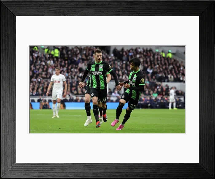 Framed Print : Tottenham Hotspur v Brighton and Hove Albion Premier League 10FEB24