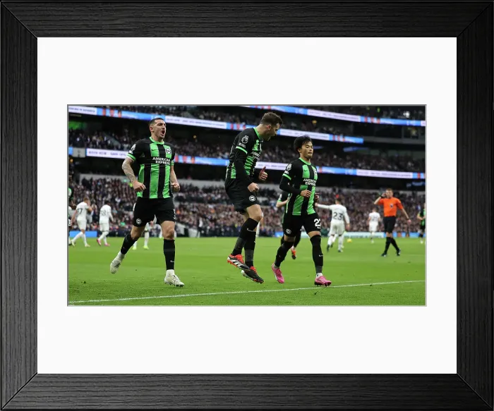Framed Print : Tottenham Hotspur v Brighton and Hove Albion Premier League 10FEB24