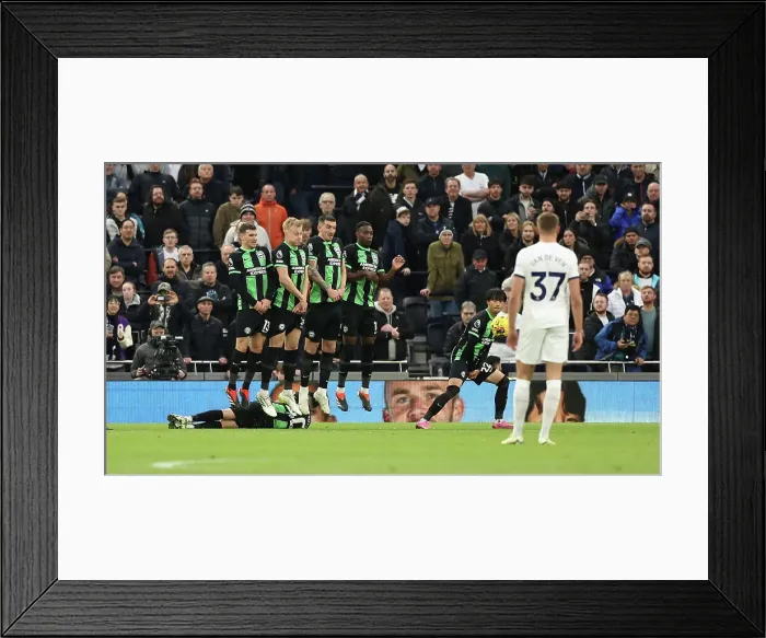 Framed Print : Tottenham Hotspur v Brighton and Hove Albion Premier League 10FEB24 Framed Print : Tottenham Hotspur v Brighton and Hove Albion Premier League 10FEB24