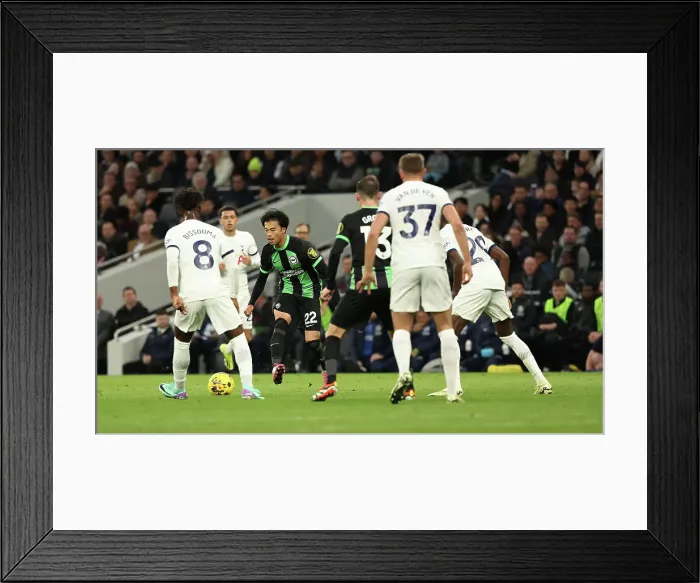 Framed Print : Tottenham Hotspur v Brighton and Hove Albion Premier League 10FEB24 Framed Print : Tottenham Hotspur v Brighton and Hove Albion Premier League 10FEB24