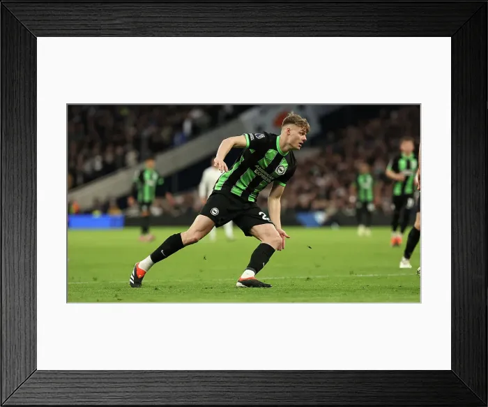 Framed Print : Tottenham Hotspur v Brighton and Hove Albion Premier League 10FEB24 Framed Print : Tottenham Hotspur v Brighton and Hove Albion Premier League 10FEB24