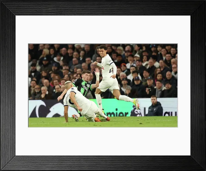 Framed Print : Tottenham Hotspur v Brighton and Hove Albion Premier League 10FEB24 Framed Print : Tottenham Hotspur v Brighton and Hove Albion Premier League 10FEB24