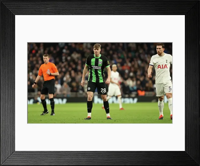 Framed Print : Tottenham Hotspur v Brighton and Hove Albion Premier League 10FEB24 Framed Print : Tottenham Hotspur v Brighton and Hove Albion Premier League 10FEB24