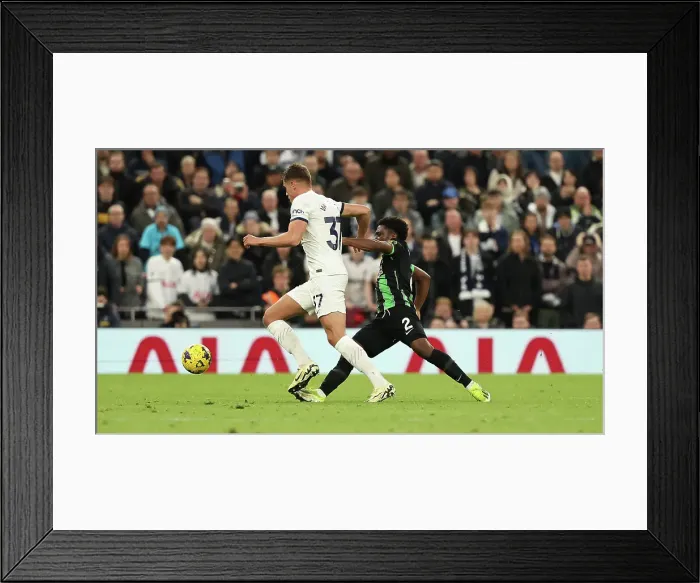 Framed Print : Tottenham Hotspur v Brighton and Hove Albion Premier League 10FEB24 Framed Print : Tottenham Hotspur v Brighton and Hove Albion Premier League 10FEB24