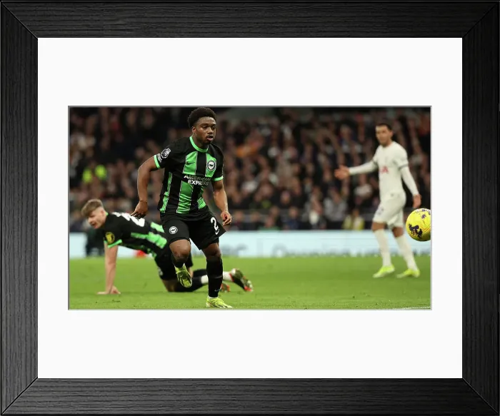 Framed Print : Tottenham Hotspur v Brighton and Hove Albion Premier League 10FEB24 Framed Print : Tottenham Hotspur v Brighton and Hove Albion Premier League 10FEB24