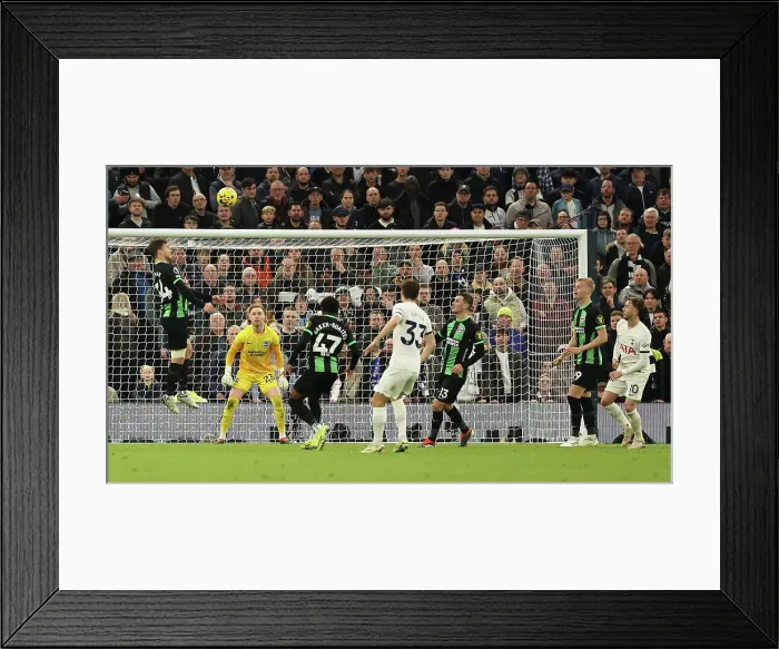 Framed Print : Tottenham Hotspur v Brighton and Hove Albion Premier League 10FEB24 Framed Print : Tottenham Hotspur v Brighton and Hove Albion Premier League 10FEB24